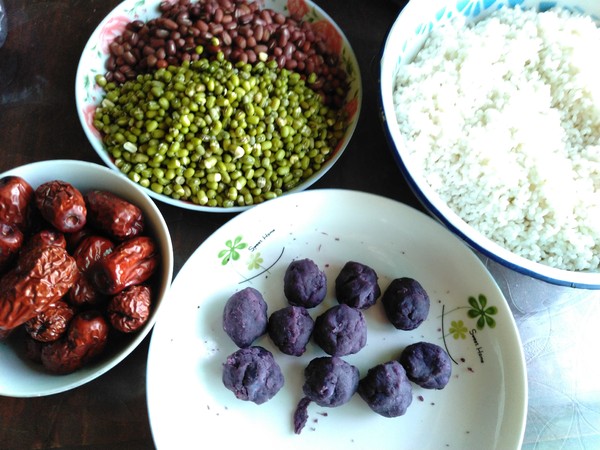 Purple Sweet Potato Dumplings recipe