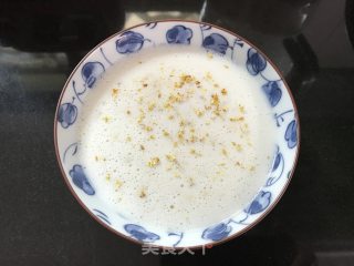 Milk Osmanthus Lotus Root Juice recipe
