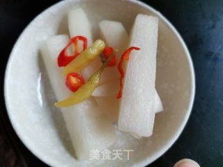 Sweet and Sour Radish recipe
