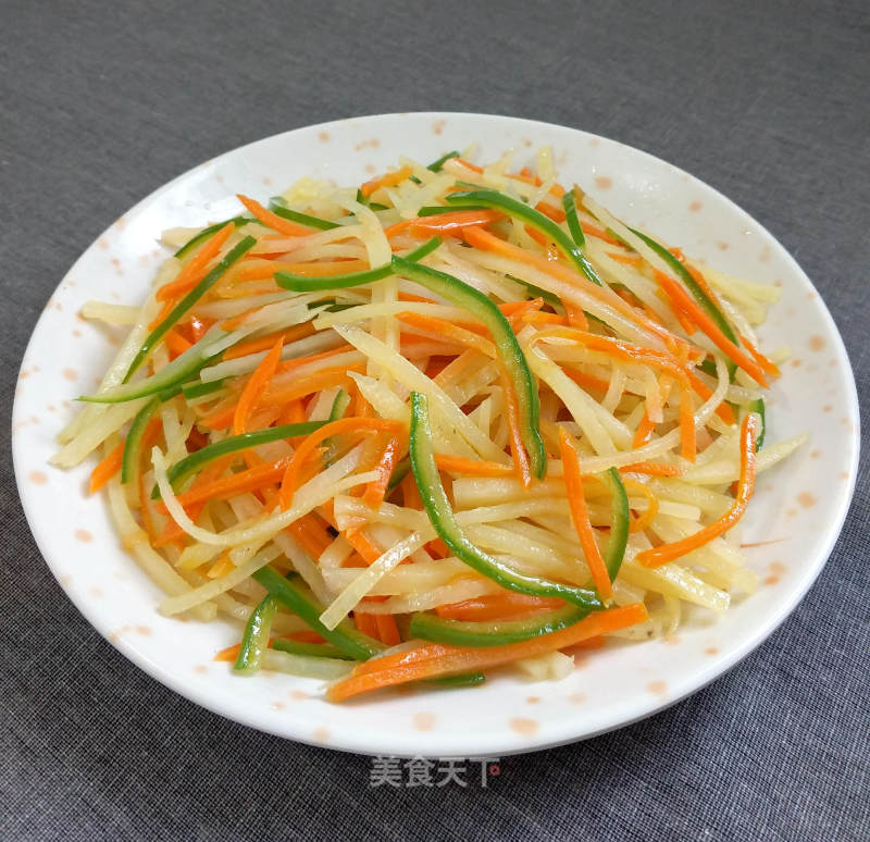 Vegetarian Stir-fried Three Silk recipe