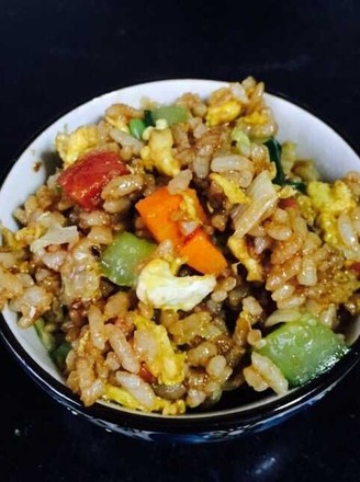 Assorted Fried Rice with Soy Sauce recipe