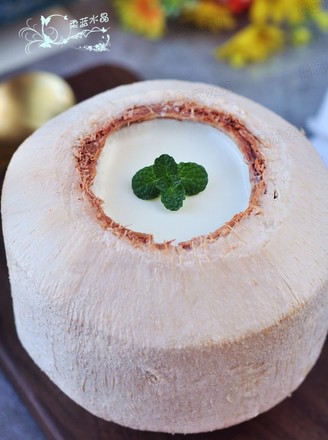 Milk Coconut Jelly recipe