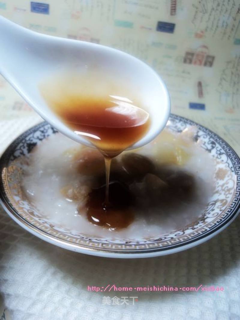 Shengjin Quenches Thirst and Moisturizes The Intestines---【apple Raisin Honey Porridge】 recipe