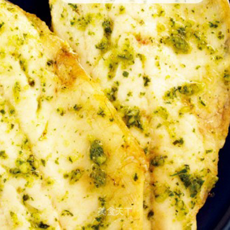 Sea Bass Fillet with Pesto Sauce recipe