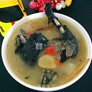 Yam Medicine Black Chicken Soup recipe