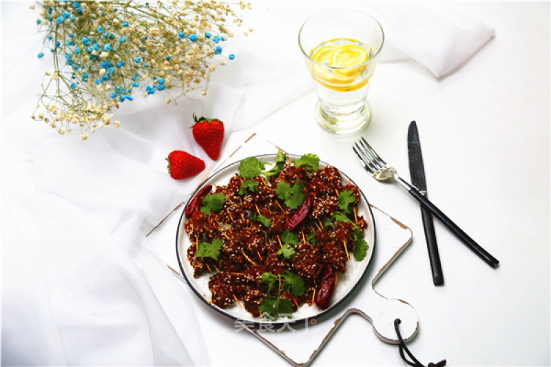 Fragrant Spicy Toothpick Beef recipe