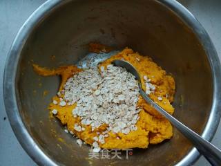 Pumpkin Glutinous Rice Cheese Heart Ball recipe
