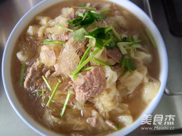 Stewed Cabbage Vermicelli recipe