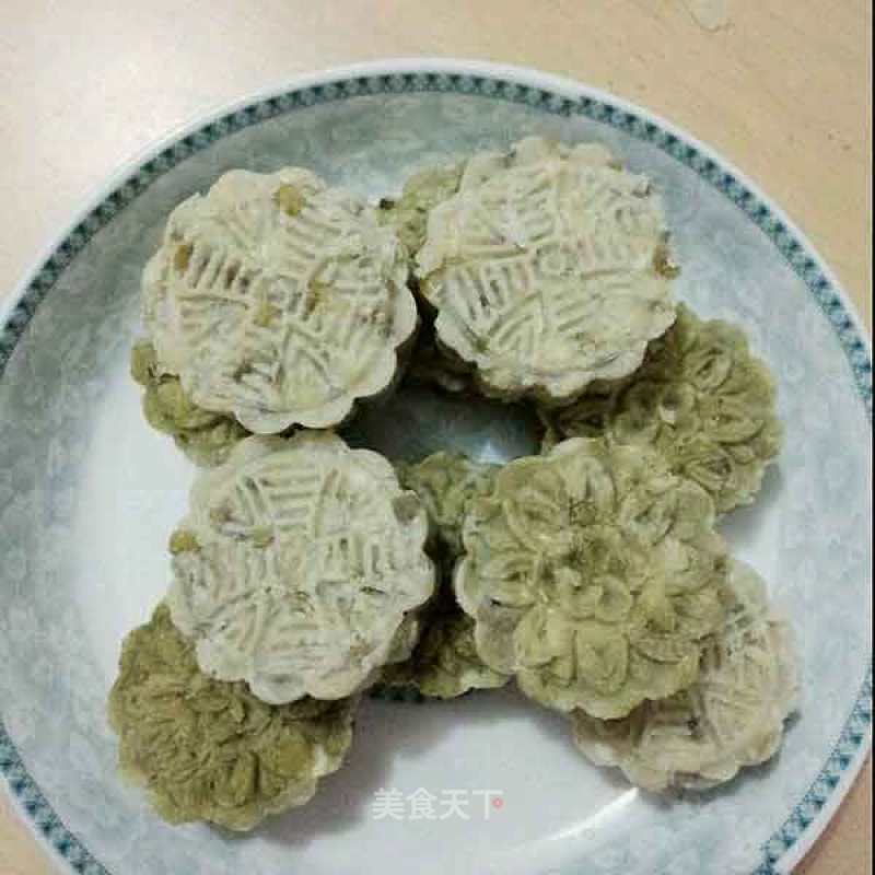 # Fourth Baking Contest and is Love to Eat Festival# Matcha Mung Bean Cake recipe