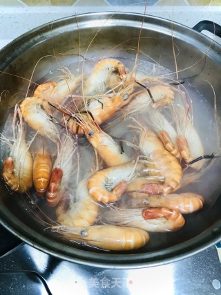 Boiled Macrobrachium Rosenbergii recipe