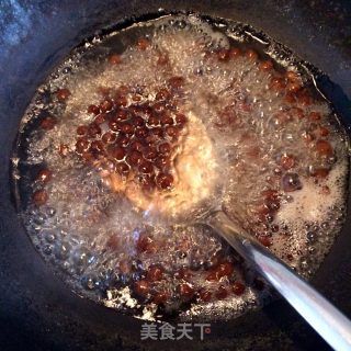 Red Bean Taro Balls Roasted Herbs recipe