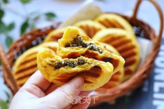 Pumpkin Black Sesame Brown Sugar Biscuit recipe