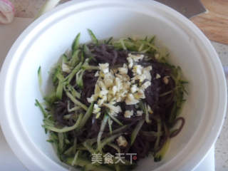 Cold Purple Sweet Potato Noodles recipe