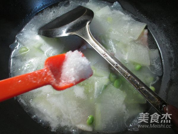 Edamame Bacon and Winter Melon Soup recipe