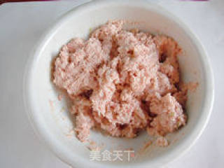 [steamed Handmade Lion Head] --- The Taste from The Country recipe