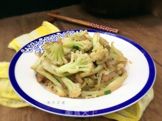 Stir-fried Cauliflower in Griddle recipe