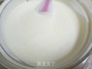 Yellow Peach Mousse recipe