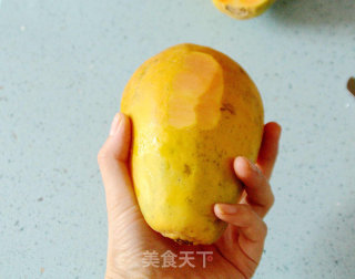 Four Good Desserts to Drive Away Qiuzao: [shuangxue Red Date Papaya Boat] recipe