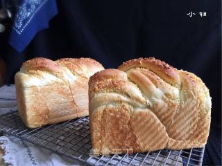 #四session Baking Contest and is Love to Eat Festival#milk-flavored Coconut Toast recipe