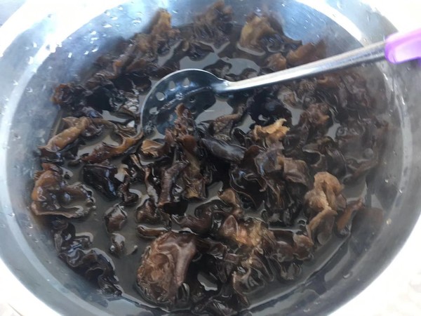 Black Fungus--the King of Vegetarian recipe