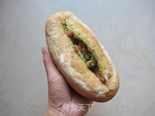 #aca烤明星大赛#french Bread & Tunnel Sandwich recipe