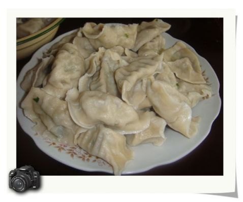 Leek Gourd Meat Dumplings recipe