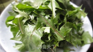 [summer Small Cold Dishes]----- Dandelion in Sesame Sauce recipe