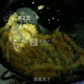 Fried King Pleurotus recipe