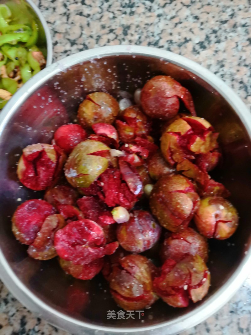 Sugar Pickled Sanhua Plum, The Taste of Childhood recipe