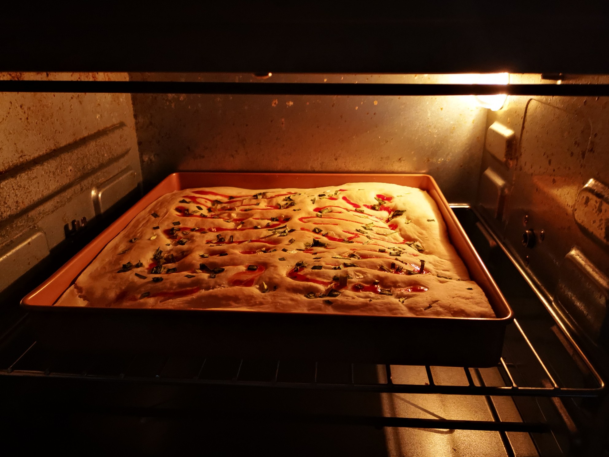 Tomato Sauce Scallion Scones recipe