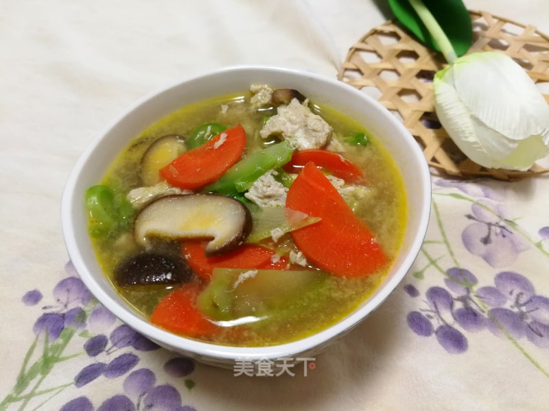 Hibiscus Fresh Vegetable Soup recipe