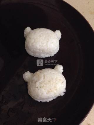 Panda Onigiri Bento recipe