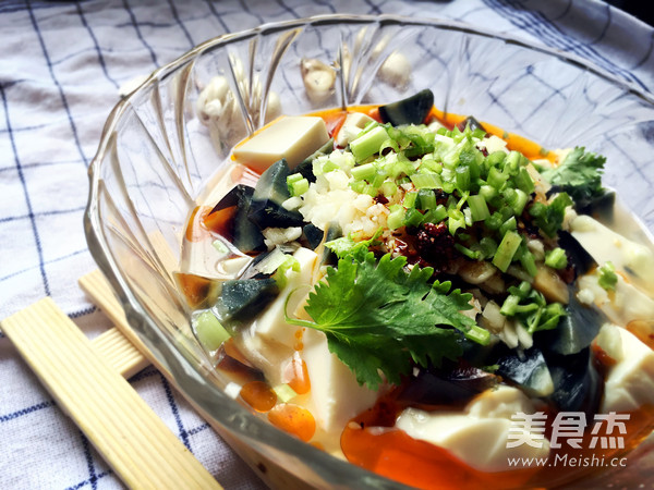 Preserved Egg Tofu recipe