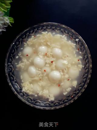 Sweet Glutinous Rice Dumplings with Sweet-scented Osmanthus recipe