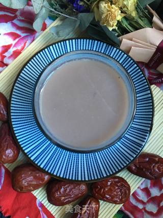 Red Date and Red Soy Milk recipe