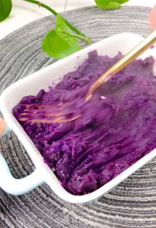 Purple Sweet Potato Sandwich recipe