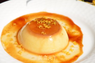 Osmanthus Pudding recipe