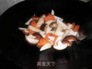 Stir-fried Double Mushroom recipe