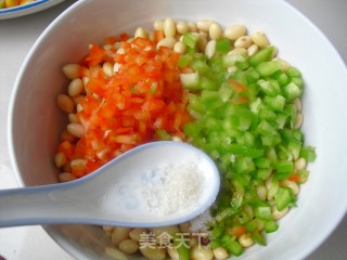 Double Peppers Mixed with Soybeans recipe