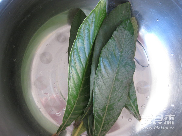 Loquat Leaf Rock Sugar Water recipe