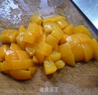 Yellow Peach Imitation Dragon Fruit Soup recipe