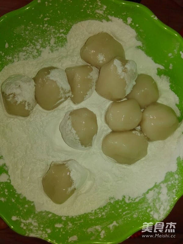 Red Bean Glutinous Rice Balls recipe