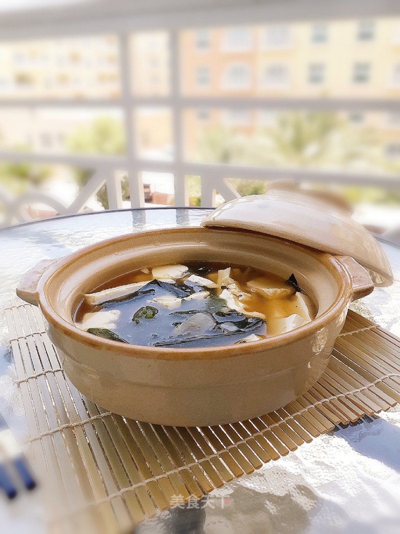 Tofu Seaweed Soup