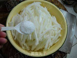 Crispy Spicy Cabbage Stem recipe