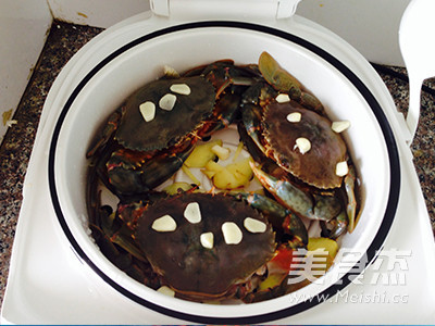 Steamed Blue Crab recipe