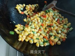 Stir-fried Corn Kernels recipe