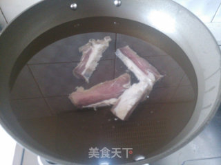 Stir-fried Bacon with Bell Pepper recipe