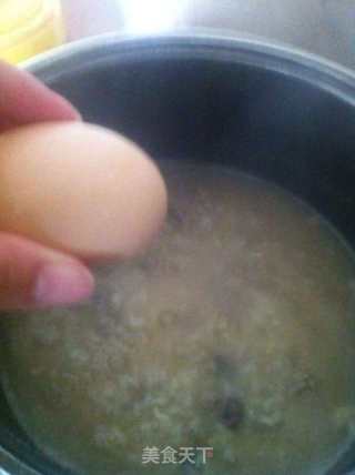 Lean Meat and Shrimp Nest Egg Congee recipe