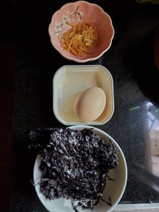 Shrimp Seaweed Egg Soup recipe
