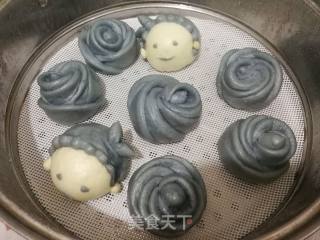 Blue Rose Bun recipe